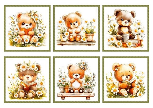 Teddybär kartenaufleger für - kartenaufleger,