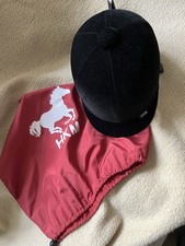 Reitkappe schwarz HKM Gr. 58 ungetragen