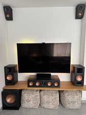 Klipsch Heimkino 5.1.2 Set + Marantz SR6012 AVR 4K Dolby Atmos Top Zustand