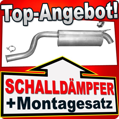 Endschalldämpfer für renault - endschalldämpfer,