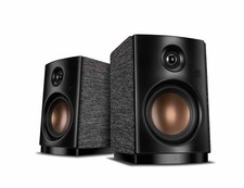 Swan OS-10 - kleiner aktiver HighEnd Lautsprecher, BT, AUX, Dig-In, Paar | Neu