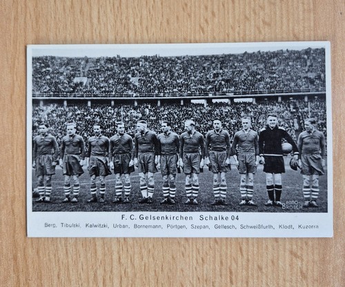 Original schalke postkarte - original,