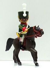 GARDE TROMPETER DUNKEL GRÜN REITER A Playmobil zu Handschuhe Napoleon Custom RAR