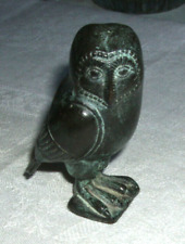 Skulptur - Bronze Eule aus Nachlassauflösung - 7,5 x 3,5 cm