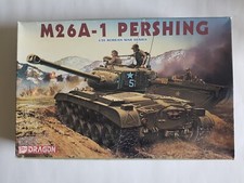 Bausatz eines M26 A-1 PERSHING in 1/35 von DRAGON, KOREAN WAR SERIES, wie neu.