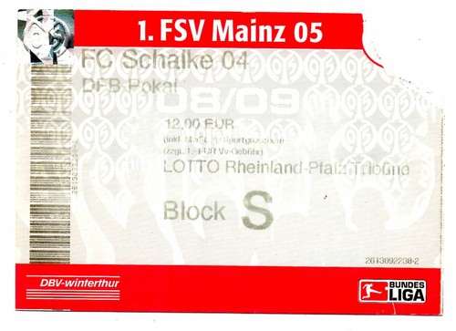 Ticket pokal fsv mainz - fsv, 05