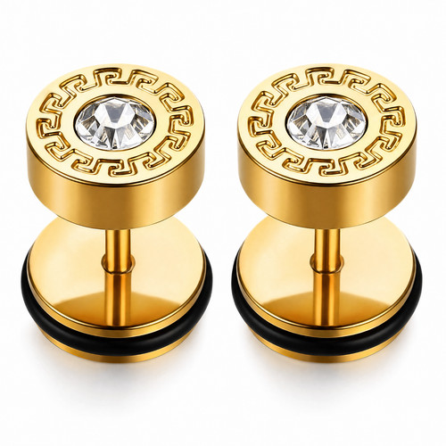 Ohrstecker edelstahl herren - edelstahl,