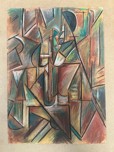 Pablo picasso zeichnung auf - pablo,