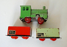 kleine Uhrwerkeisenbahn, Billigspielzeug der 50er J. - pennytoy