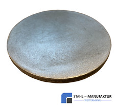 Stahlronde Stahlscheibe Platte Ronde Stärke 3-6 mm Laserzuschnitt St235 JR