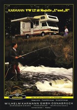 KARMANN VW LT 28 - MODELLE "L" UND "H" -  WOHNMOBIL PROSPEKT - -  - CARAVANING