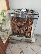 Terrarium 100 X 80 X 50 Mit Naturstein 