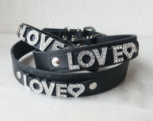 Hundehalsband echtes leder - hundehalsband,