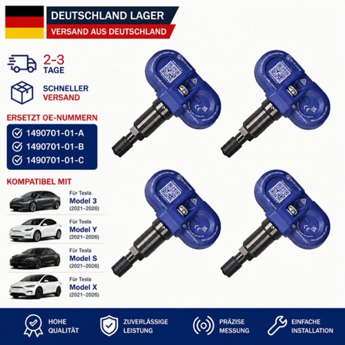 Rdks tpms reifendrucksensor - 4x,