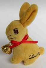 LINDT Goldhase Osterhase Hase Glöckchen Stofftier Werbung Schokohase Ostern 12,5