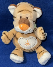 Kuscheltier Kik Tiger mit Herz + grüner Schal (B)