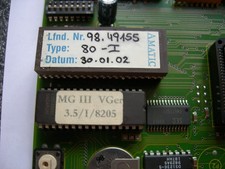 Amatic CPU Platine MG III ZG 1 - Type 80 -I -2002 für Tokengeräte Spielautomaten
