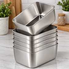 Edelstahl Vorratsdosen Set
