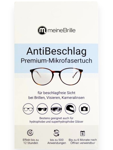 Antibeschlag-Mikrofasertuch