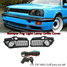 Stoßstangengitter Nebelscheinwerfer Grill Für Volkswagen Golf MK3 1992-1998