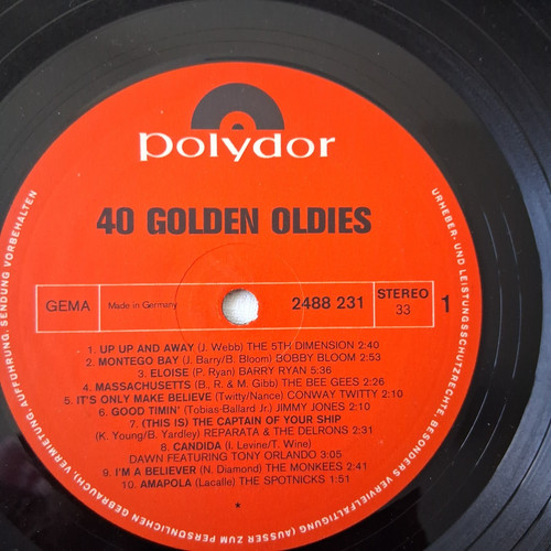 Golden oldies - 40,