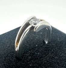 Silberring 925 mit klarer