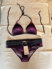 Bikini Größe 40 Cup C/D Neckholder In Lila Blau LASCANA Neu