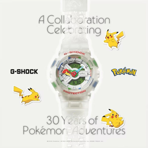 Casio shock pokémon - casio, g-shock
