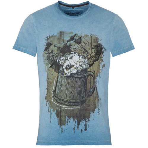 Trachtenshirt berge bier - trachtenshirt,