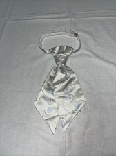 Plastron Krawatte Herren Weiß SM935