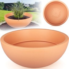 Pflanzschale 40cm Pflanzkübel Schale Kunststoff rund Pflanztopf Terrakotta