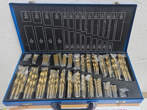 Metallbohrer satz hss tin din - metallbohrer, hss-tin