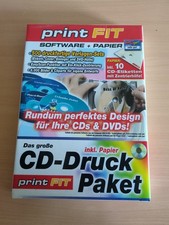 Printfit Das Große Druck Paket Software Und Papier Für Fotos Und CDs Big Box