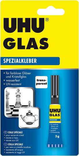 Uhu glas spezialkleber - spezialkleber, 3g