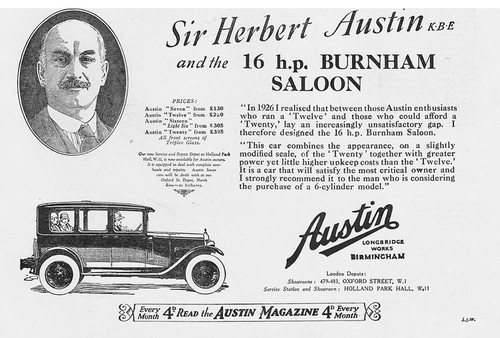 Austin motor cars ps - austin,