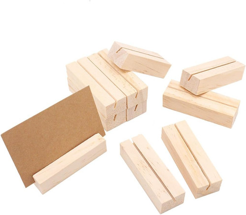 Stück kartenhalter holz - kartenhalter,