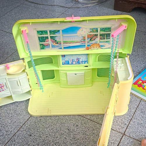 Vintage puppen spielset - vintage, im