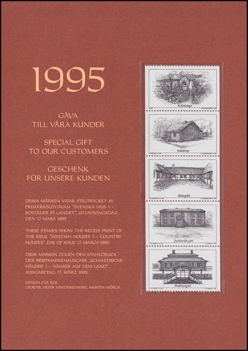 Schweden pfa jahresgabe 1995 - schweden,
