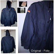 BW Parka Original Bundeswehr Gr.9 Blau Marine # Bordparka mit Futter und Kapuze
