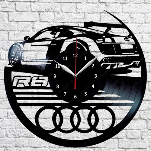 Audi vinyl record wall - r8,