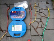 1 Satz ( 2 ) Schneeketten 12 MM   ( Nr 40 )  Pro User 145x14 ; 155/70x14....