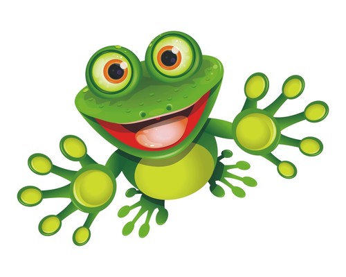 Aufkleber funny frog - aufkleber, frog"