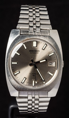 Seiko 7005 8160 grau - seiko,