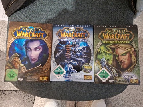 World warcraft pc boxen - 3x,