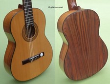 Edle 4/4 Höfner Konzert-Gitarre HD75 Fichte Massiv Palisander Handarbeit Top!