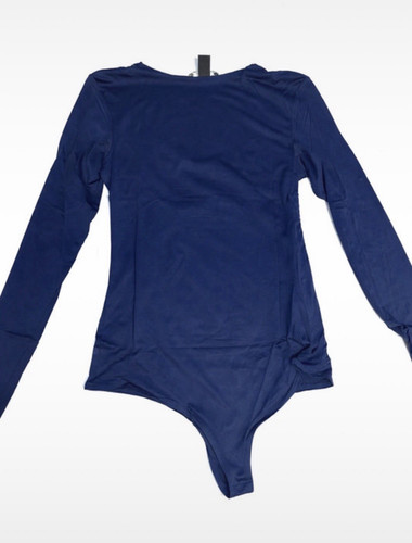 Amisu damen body langarm - body,