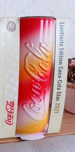 Coca cola glas - coca, limitierte