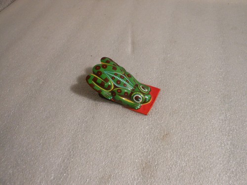 Blechspielzeug knackfrosch - blechspielzeug,