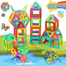 180Pcs Magnetische Bausteine