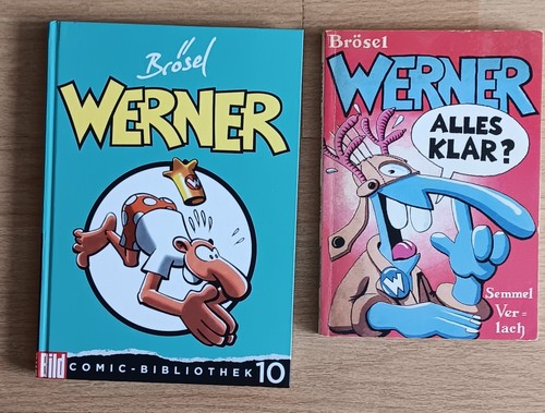 Werner comic bibliothek band - werner, comic-bibliothek
